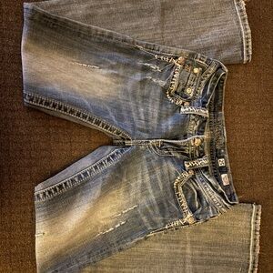 Miss Me Women's Boot Cut Jeans - Blue